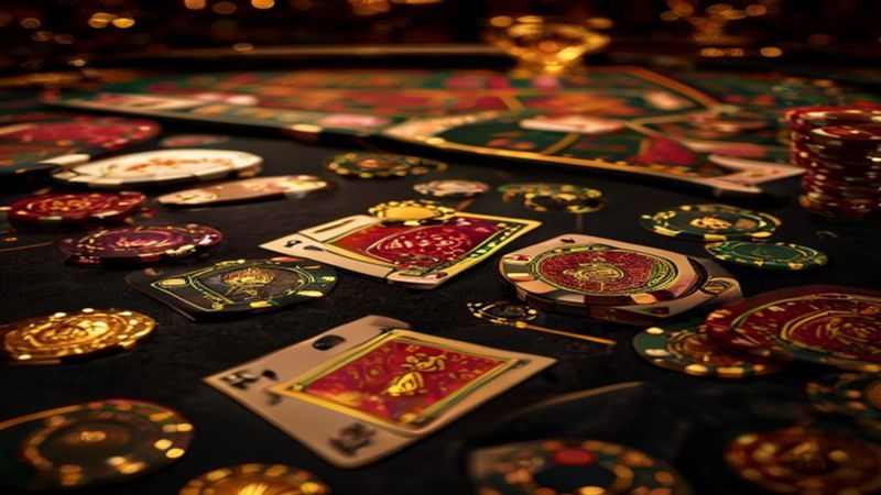 Minh họa chiến lược đọc cầu Baccarat